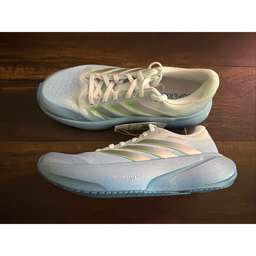 New Adidas Womens Supernova Rise Running Shoes Size 7 Blue Gray